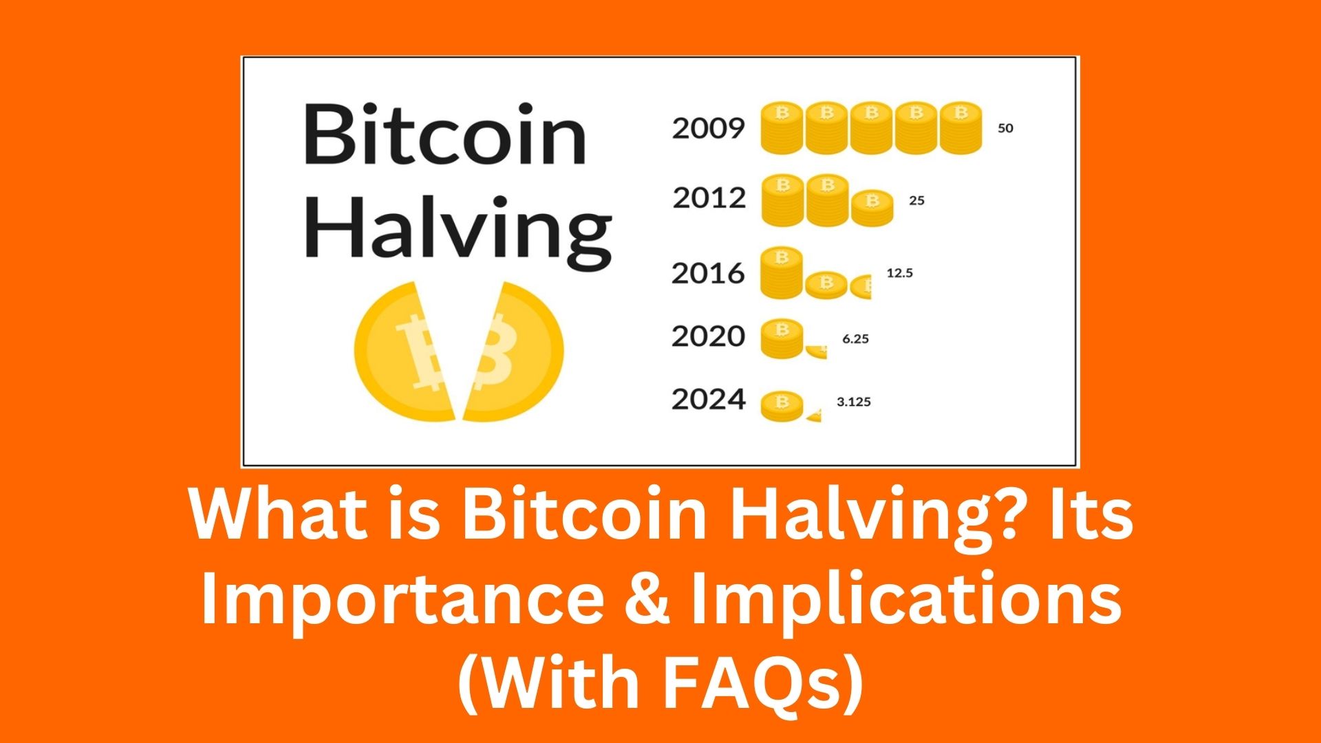 Read more about the article What is Bitcoin Halving? Its Importance & Implications (With FAQs)