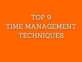 Time management techniques